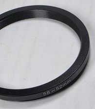 Step-up Ring Metal 52-58mm 52mm Lens to 58mm Filter 52mm-58mm 52-58 StepUp