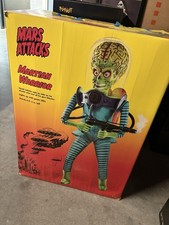 Spirit Halloween 6.5 Ft Martian Warrior Animatronic Mars Attacks