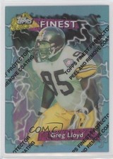 1995 Topps Finest Refractor Greg Lloyd #160 3c7