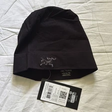 Arcteryx Rho Lightweight Wool Toque Black Size L/XL NWT Ships Same Day