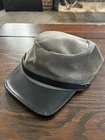 Confederate Soldiers 100% Leather Re-enactment Hat