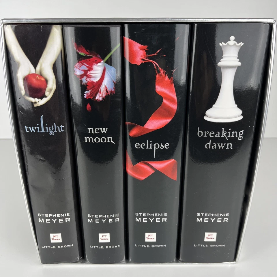 Twilight Saga: 4 Book Box Set Hardcover 1st (First) Edition by Stephenie Meyer - Image 2 of 4
