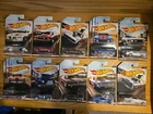 2017 Hot Wheels Vintage American Muscle Complete Set of 10 2016 Walmart Exc.