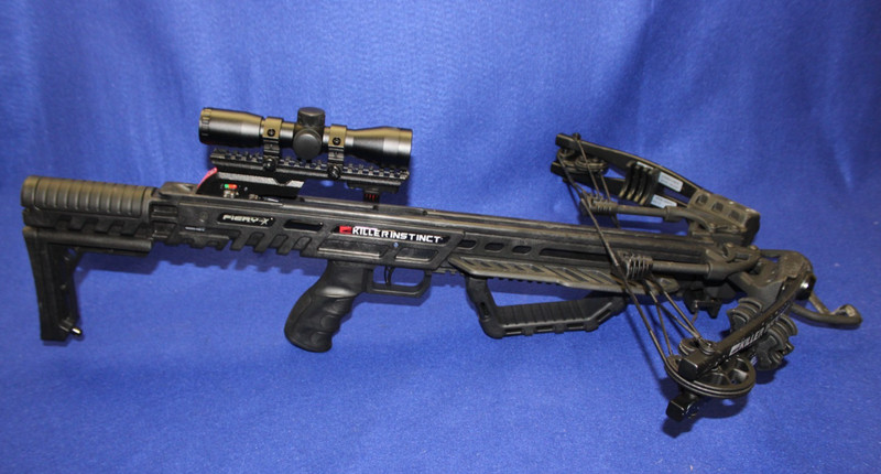 Killer Instinct Fiery HDX Model 400000 Crossbow with Scope