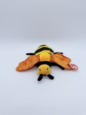 TY Beanie Baby BUZZIE the Bee Beanbag Plush Stuffed Animal Toy 6.5" 2001