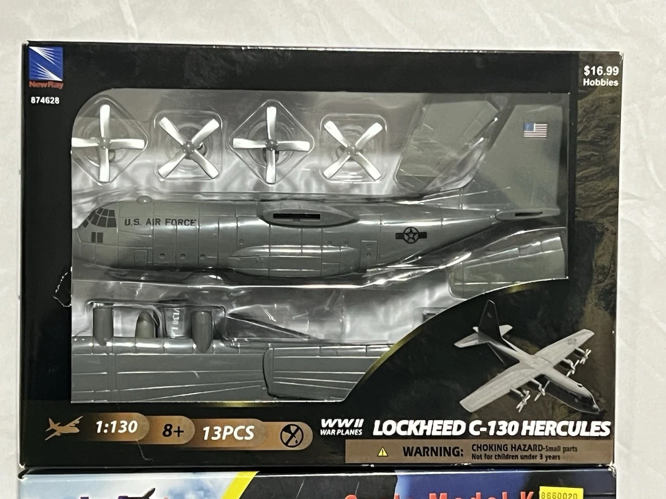 Lot Of 2 Airplane Model Kits InAir E-Z Build B-17 Flying Fortress/ - Image 2 of 4