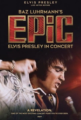 Epic: Elvis Presley in Concert (2025) New, Sealed, DVD, Presale (SKU 1312)