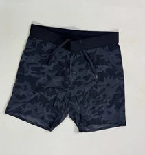 Ten Thousand Shorts Men's Medium Gray Black Camo 7" Tactical Ripstop Performance