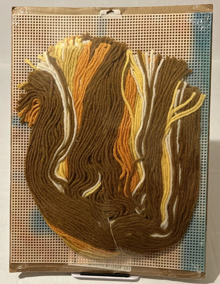 WonderArt Plastic Canvas Tissue Box Cover Kit #6003 “Diamonds” New - Image 2 of 2