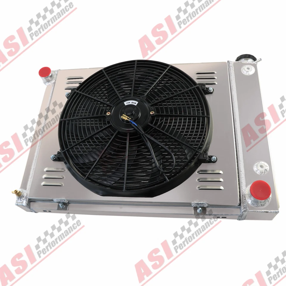 4 Row Radiator Fan Shroud for 1967~1969 1968 Chevy Camaro,Pontiac Firebird -HOT! Foto 3 de 4