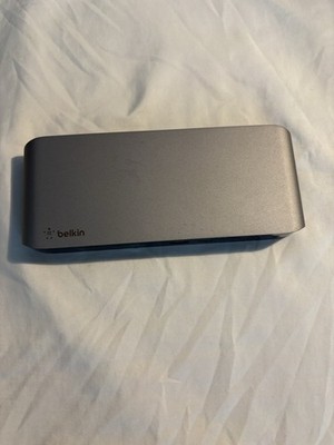 Belkin Thunderbolt 3 Dock Pro F4U097 USB-C USB 3.0 HDMI RJ-45 Silver/Black