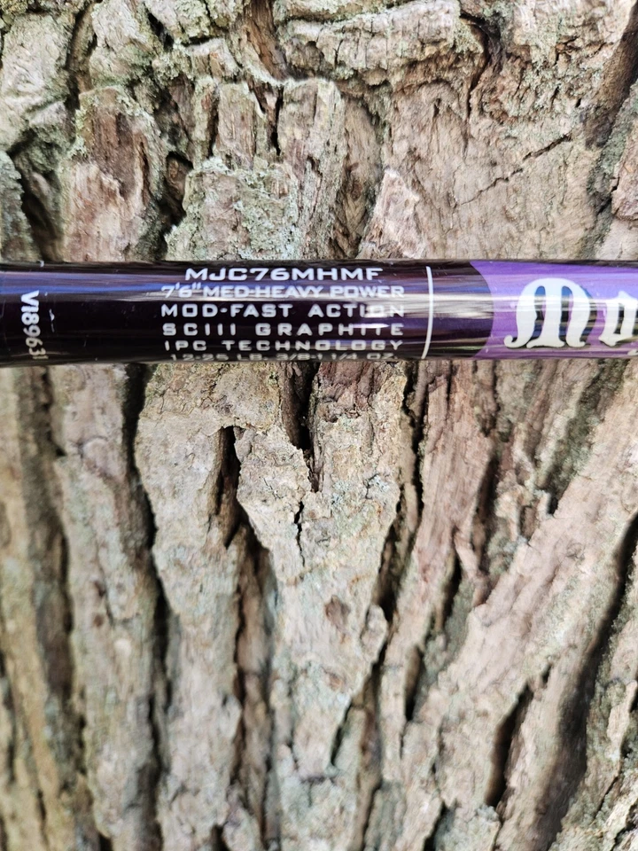 Bajo St. Croix Mojo 7'6" varilla de fundición MH Power Mod. Acción rápida 12-25 lb MJC76MHMF Foto 2 de 4