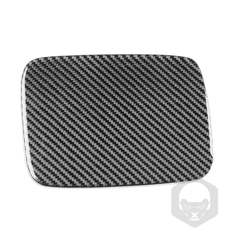 Tapa de tanque de combustible de fibra de carbono real para BMW Serie 3 E90 2005-2012 - Imagen 3 de 12