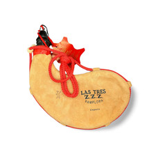 Authentic Las Tres ZZZ Pamplona Spain Bota Bag The Three ZZZ's Wine Container