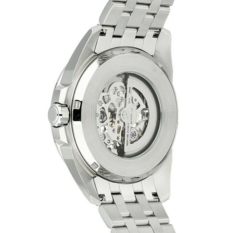 Bulova Men's Automatic Sutton Skeleton Dial Exhibition Window Watch