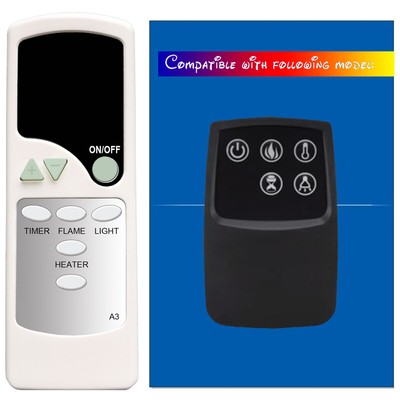 Twin Star Classic Flame Fireplace Heater Remote Control 33ef023gra 33ef023sra 651111497373 Ebay