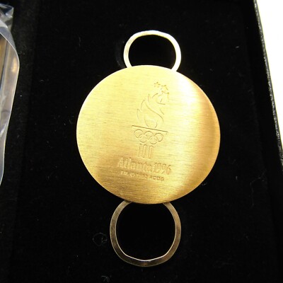 Atlanta 1996 Olympic Games Solid Brass Zippo Oil Lighter Set 1996