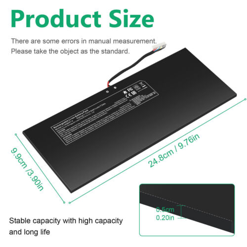L140BAT-4 6-87-L140S-72B01 battery for Lemp9 System76 Darter Pro 2021 CLEVO L140 - Picture 8 of 17