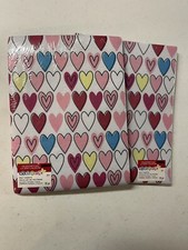 Creatology Valentine Hearts Pink White Felt Sheets 2 Pk Of 10 New SKU A19