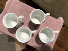 Vintage 1980s Chinese Garden Peony Pedestal Mugs by Shafford 10 oz Lot of 4 — photo 3