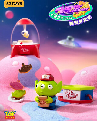 トイストーリー エイリアン 52TOYS ALIENS PIZZA PLANET 52Toys Disney Toy Story Aliens' Pizza Planet Different Style
