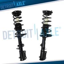 Pair Rear Struts w/ Coil Springs for 1993 - 2002 Toyota Corolla Chevy Geo Prizm