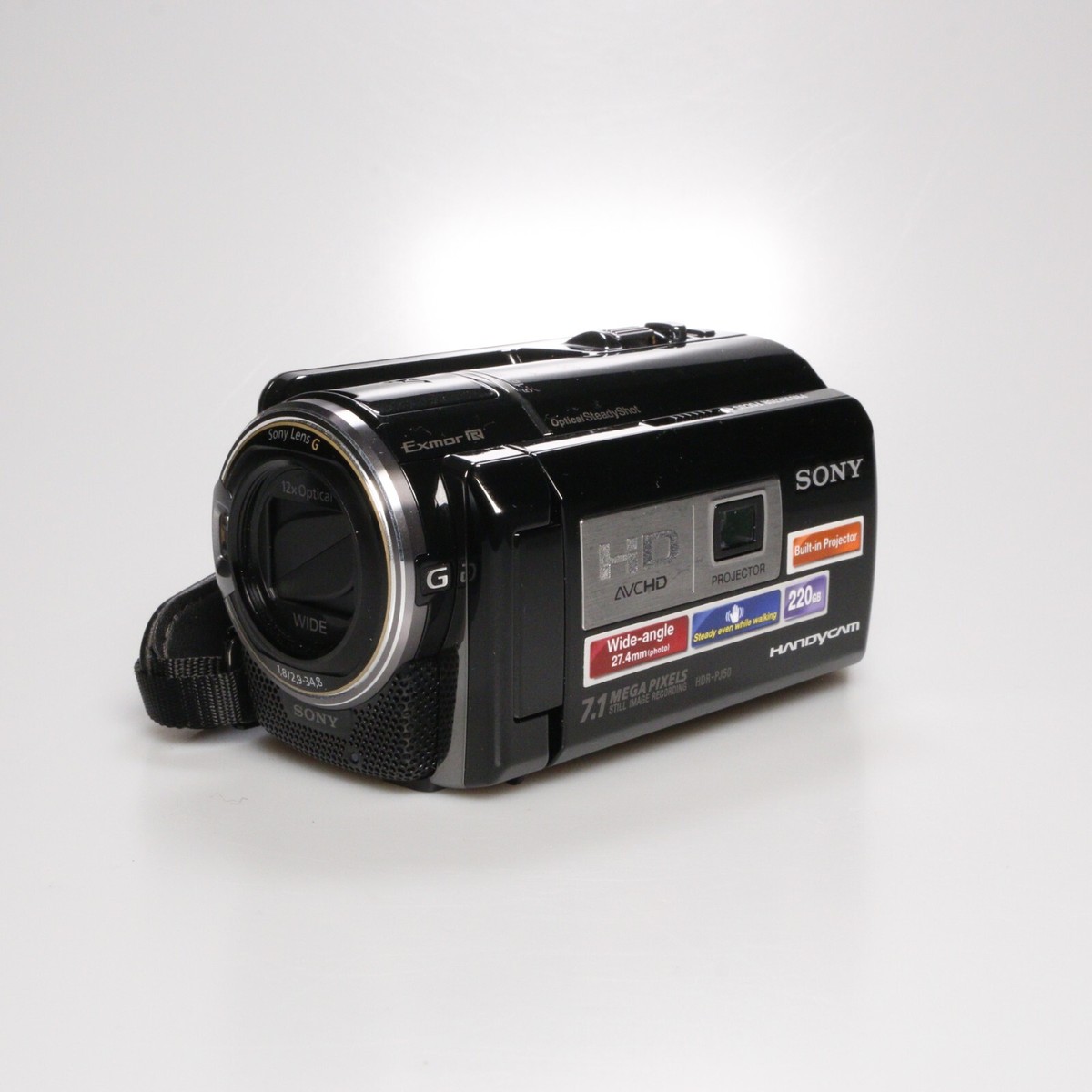 RARE Sony Handycam Camcorder w/ Projector HDR-PJ50 High RARE Sony Handycam Camcorder w/ Projector HDR-PJ50 High