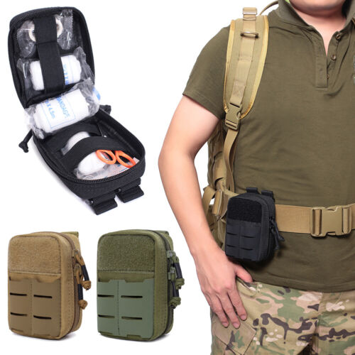 Tactical Medical First Aid Kit Military EMT Emergency Survival Molle Pouch Bag - Picture 1 of 29