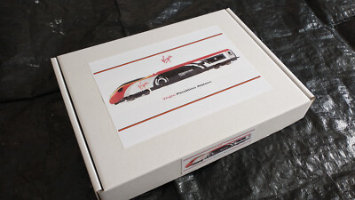 AUFBEWAHRUNGSBOX FÜR VIRGIN ALSTOM PENDOLINO ZUG MIT 6 Steckplätzen 00 STÄRKE. Säurefrei.