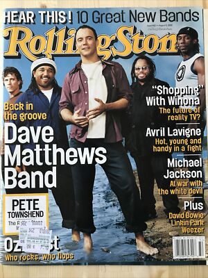 Rolling Stone Magazin Ausgabe 902 August 8,2002 Dave Mathews Avril Lavigne #