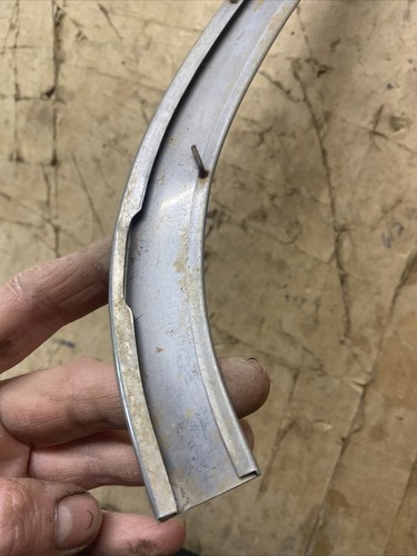 1958 PONTIAC FRONT DOOR PANEL TRIM MOLDING LEFT CATALINA BONNEVILLE CHIEFTAIN - Picture 6 of 6