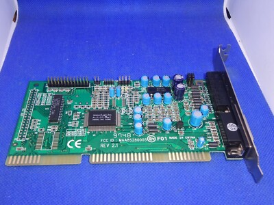 AVENCE LOGIC ALS100 PLUS+ 16 BIT WAVE TABLE ISA RETRO SOUNDKARTE  # GK6362