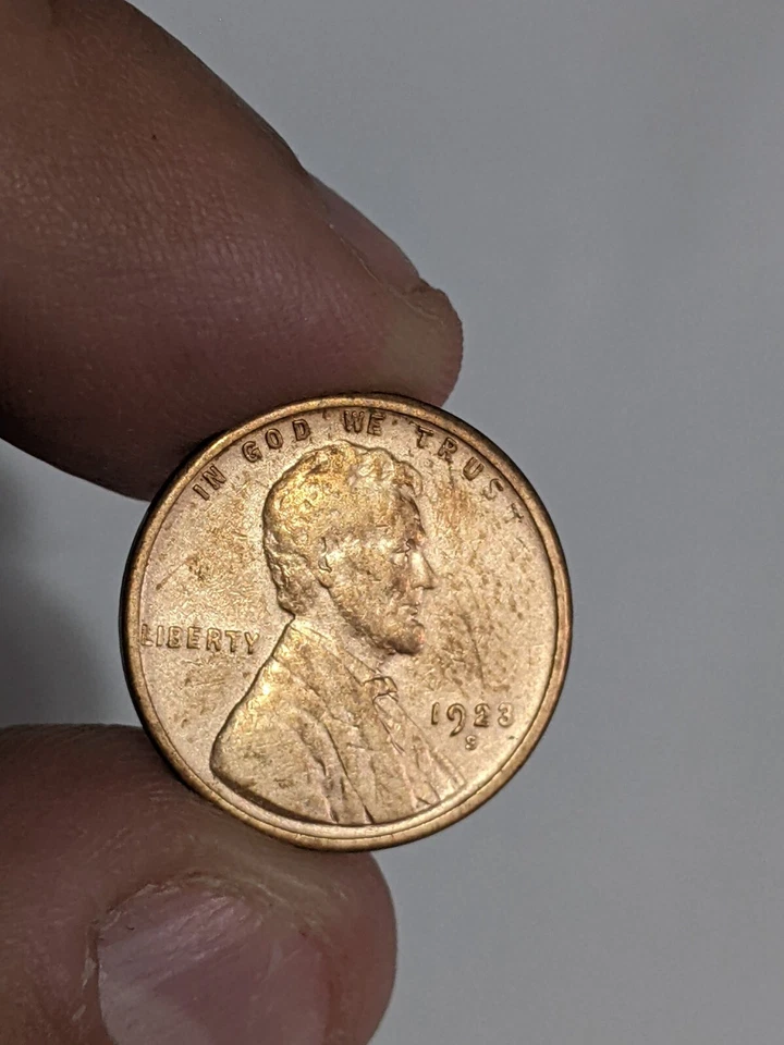 1923-S Lincoln Cent Uncirculated Red Tough to Find in Red - Image 3 of 4