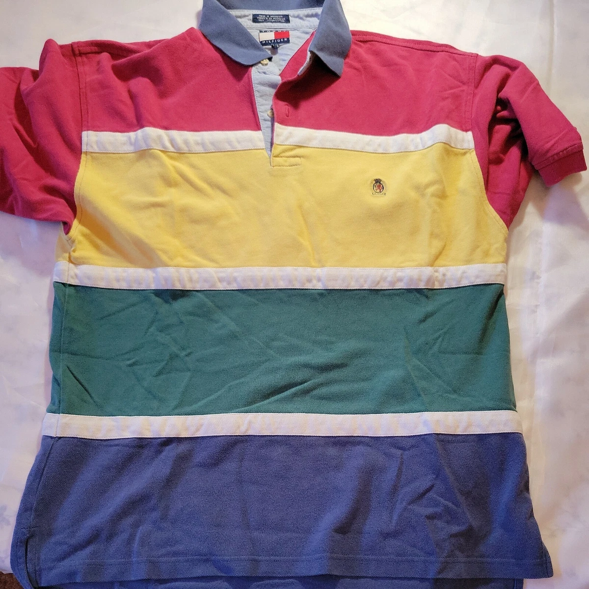 Tommy hilfiger best sale multicolor shirt