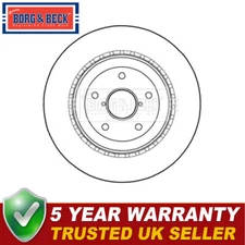 Borg & Beck Rear 1x Brake Disc Fits Subaru Impreza 2004-2010 2.0 2.5 26700FE050