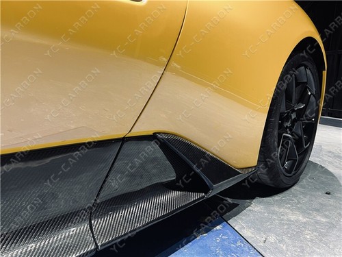 DRY CARBON Kit For 2020-2023 Maserati MC20 OE Style Side Skirts 2pcs - Picture 20 of 24