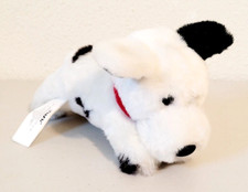 Battat Black and White DALMATIAN Puppy Dog Red Collar Stuffed Animal Plush 7"