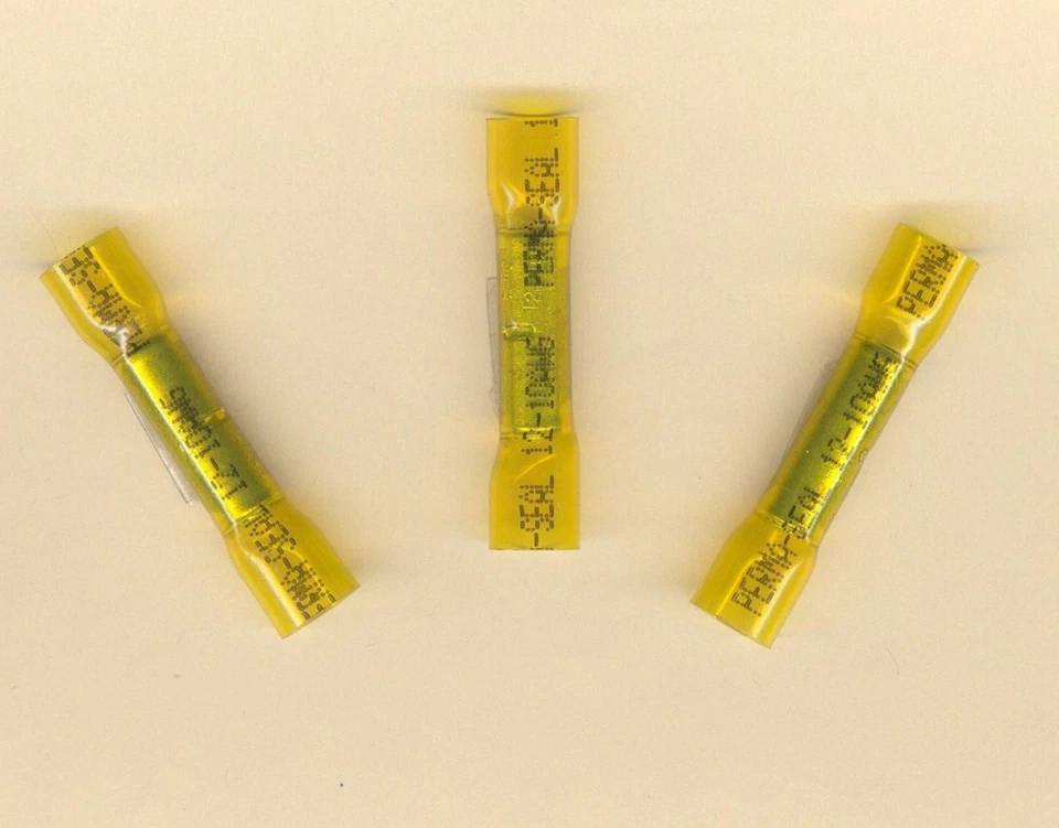 30 Piezas PERMA SEAL Conectores Terminal PERO Termorretráctiles Rojo Azul Amarillo MOLEX Foto 4 de 4