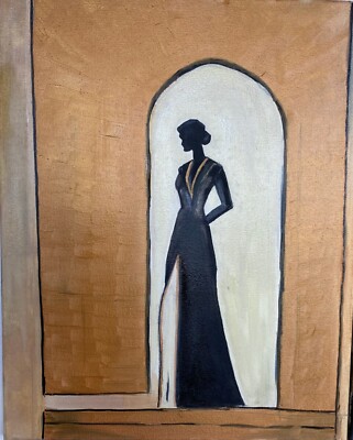 Two 20x16 Oil Paintings. Diptych on Canvas ''Quiet Confidence'' 