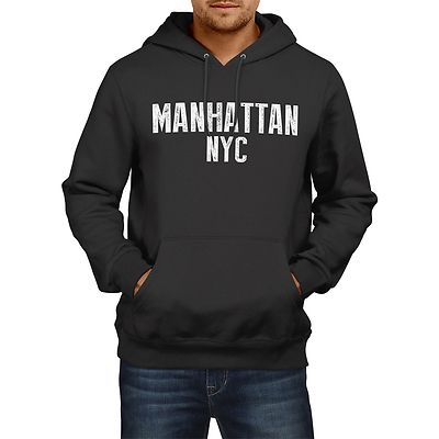 Manhattan NYC American State Hoodie Herren Damen Jungen Mädchen New York City USA