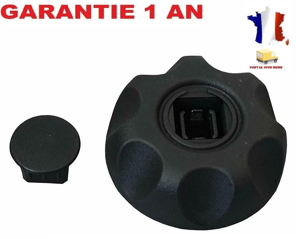 Molette bouton tournant de r�glage inclinaison si�ges noires droite et gauche po - Photo 1/1
