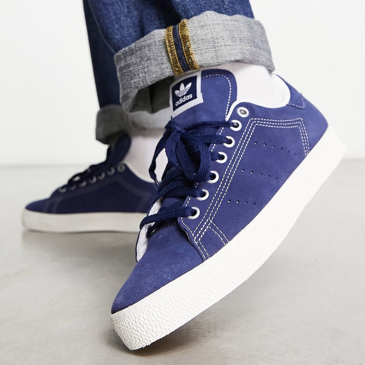 スニーカー adidas Stan Smith CS Navy Adidas Original Stan Smith Men's Size 7.5 Sneaker Tennis