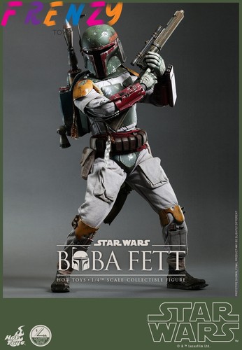 New Hot Toys 1/6 QS003 Star Wars 6-Return of the Jedi-Bounty Hunter Boba Fett - Picture 16 of 20