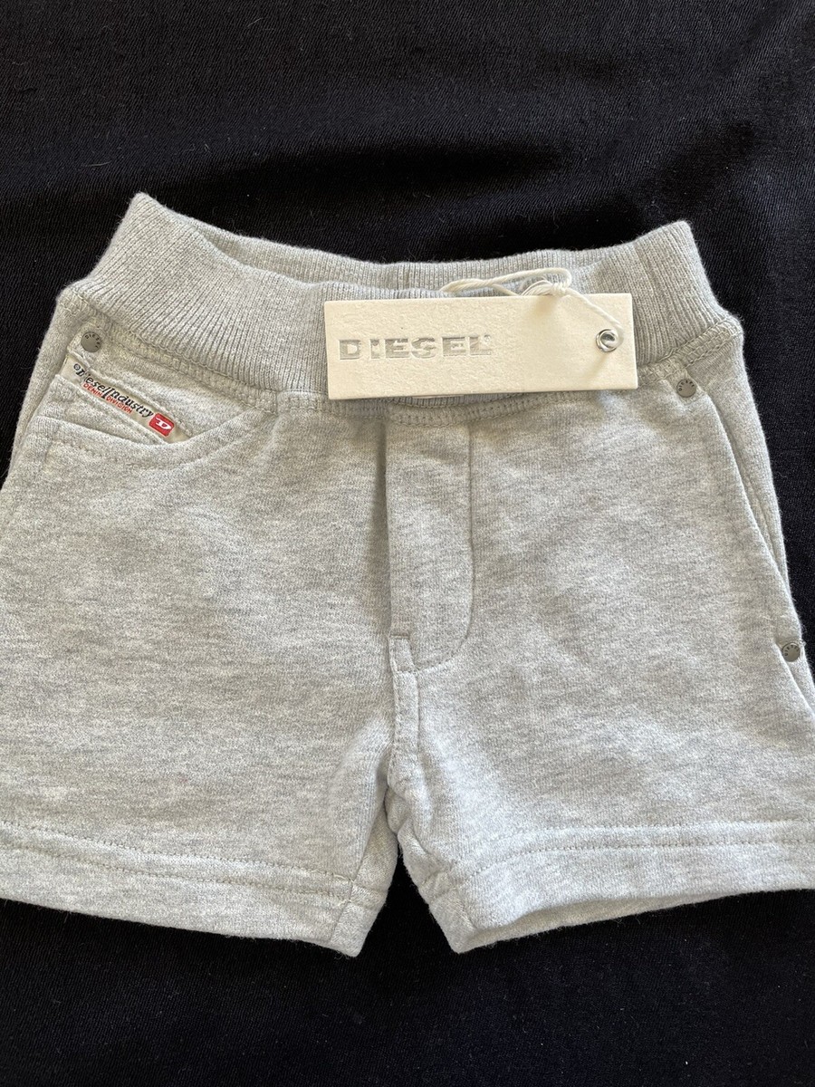 Diesel NWT Grey Cotton 4-Pocket Sweat Shorts Months