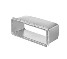 Master Flow 3-1/4 in. x 10 in. Rectangular Stack Duct Starting Collar -Pack of 6