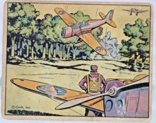 1941 Gum Inc. Uncle Sam Home Defense Gum Inc. Uncle Sam-Airman #70 The Side Slip