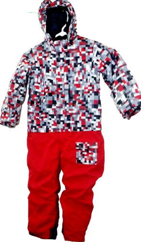 The North Face Snowsuit 6 Toddler Dryvent Red Checkered one-piece Kids