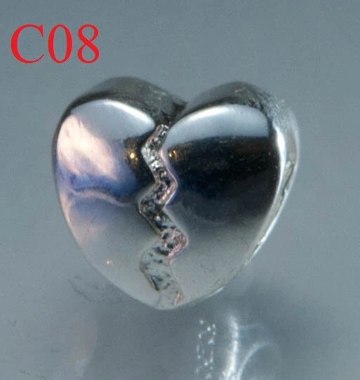 Exklusiv 2 Stück Ausverkauf! C 9 Pure Silber Charmante Perlen für Armband - Bild 3 von 4