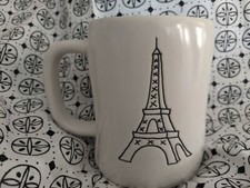 Taza Rae Dunn FRANCIA con imagen de la Torre Eifel nueva