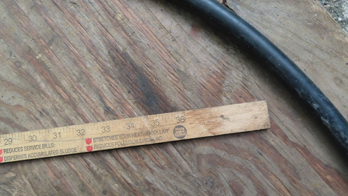 85-90 Volvo 240 244 245 AC Discharge Line Hose NOS OEM Volvo 3540018 - Picture 11 of 11